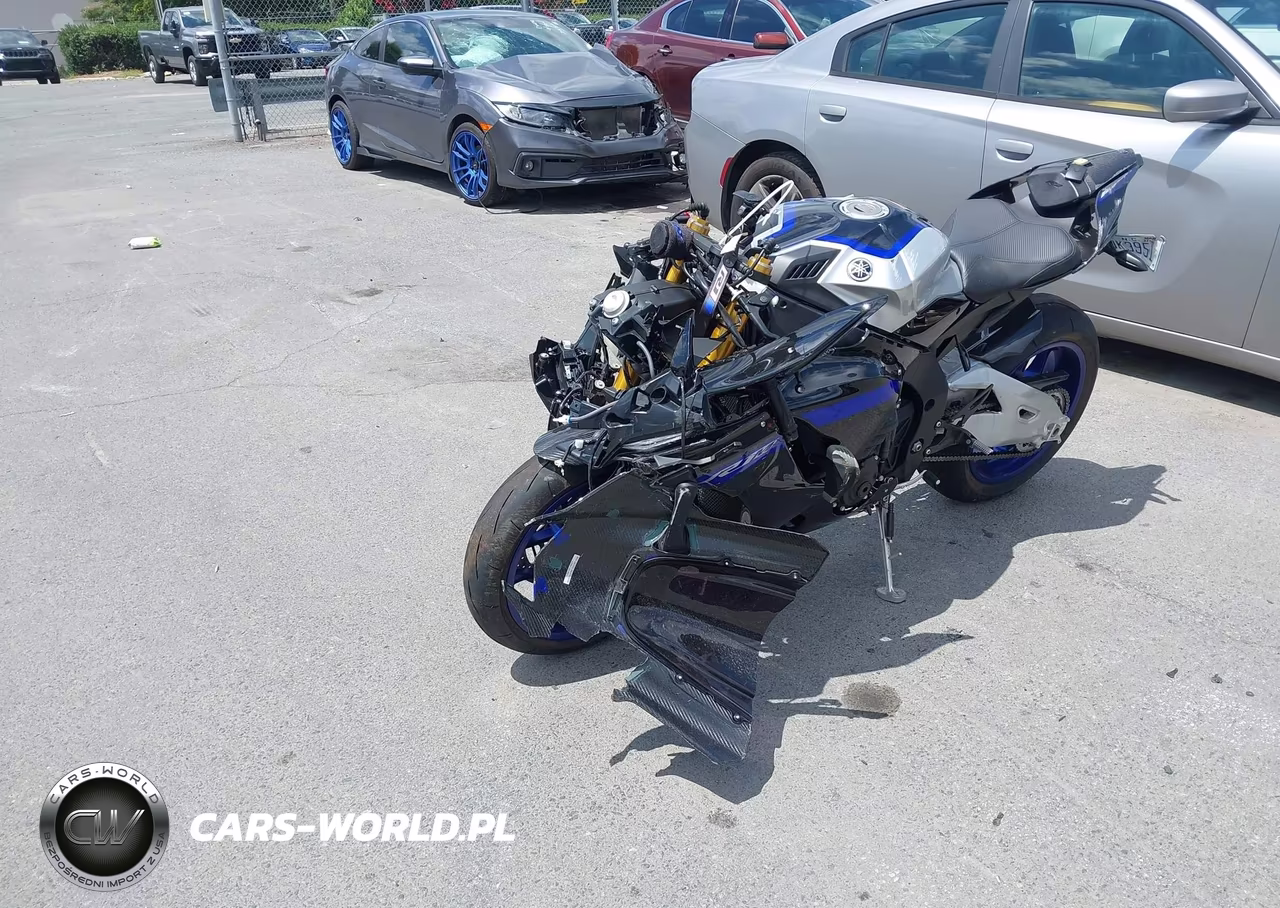 2022 Yamaha Yzfr1M VIN:JYARN67E3NA000536 - 2