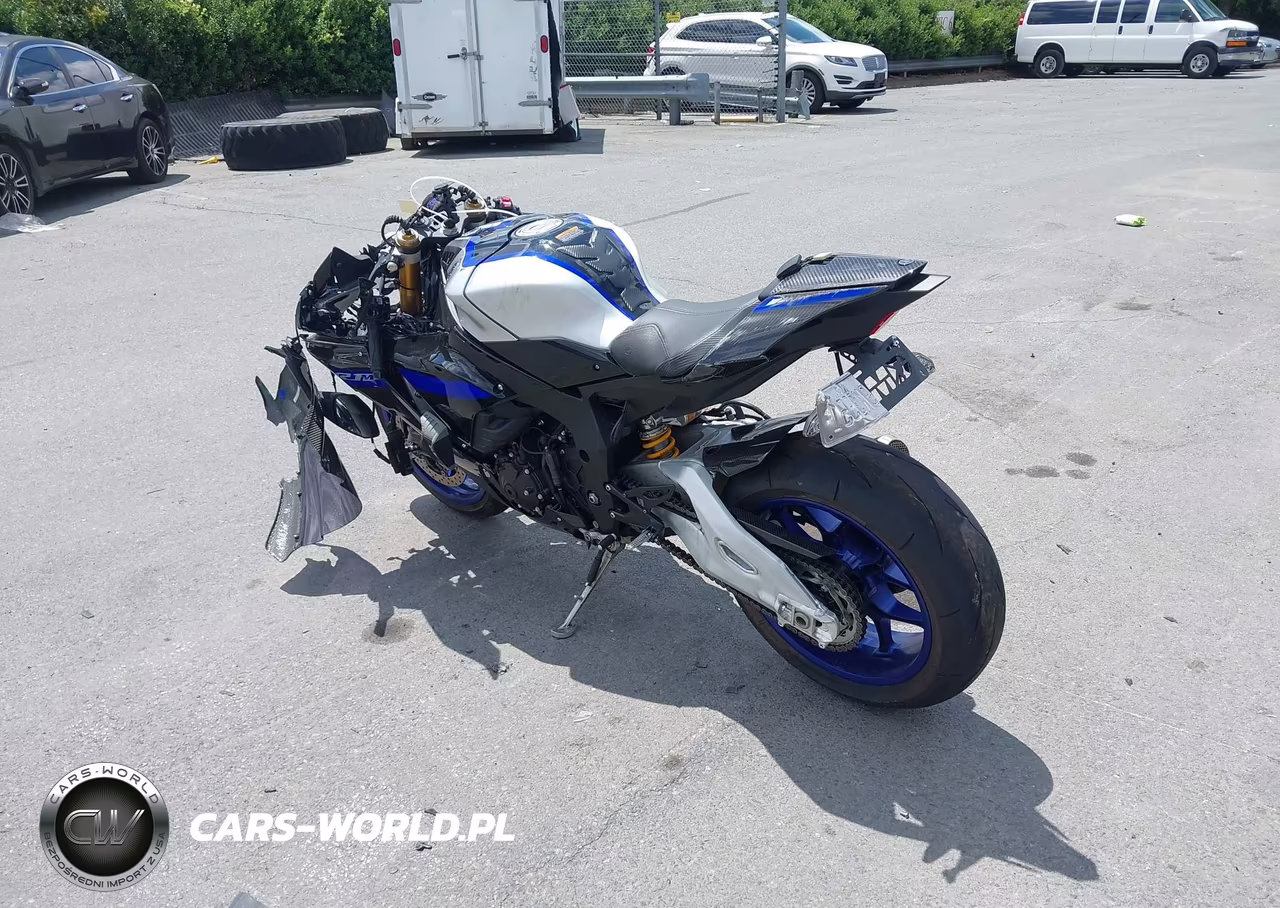 2022 Yamaha Yzfr1M VIN:JYARN67E3NA000536 - 3