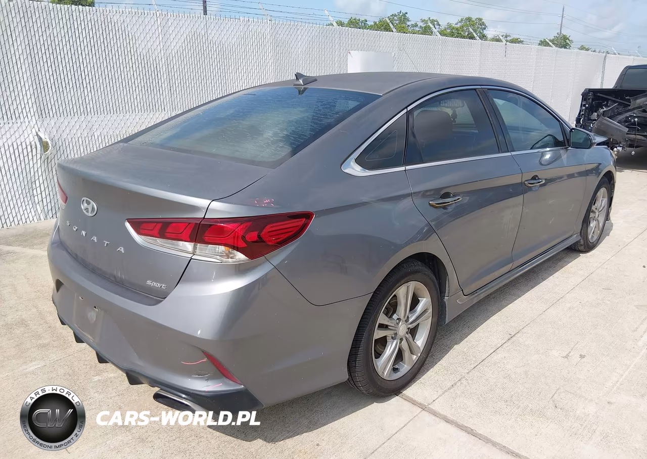 2018 Hyundai Sonata Sport+ VIN:5NPE34AFXJH703360 - 4