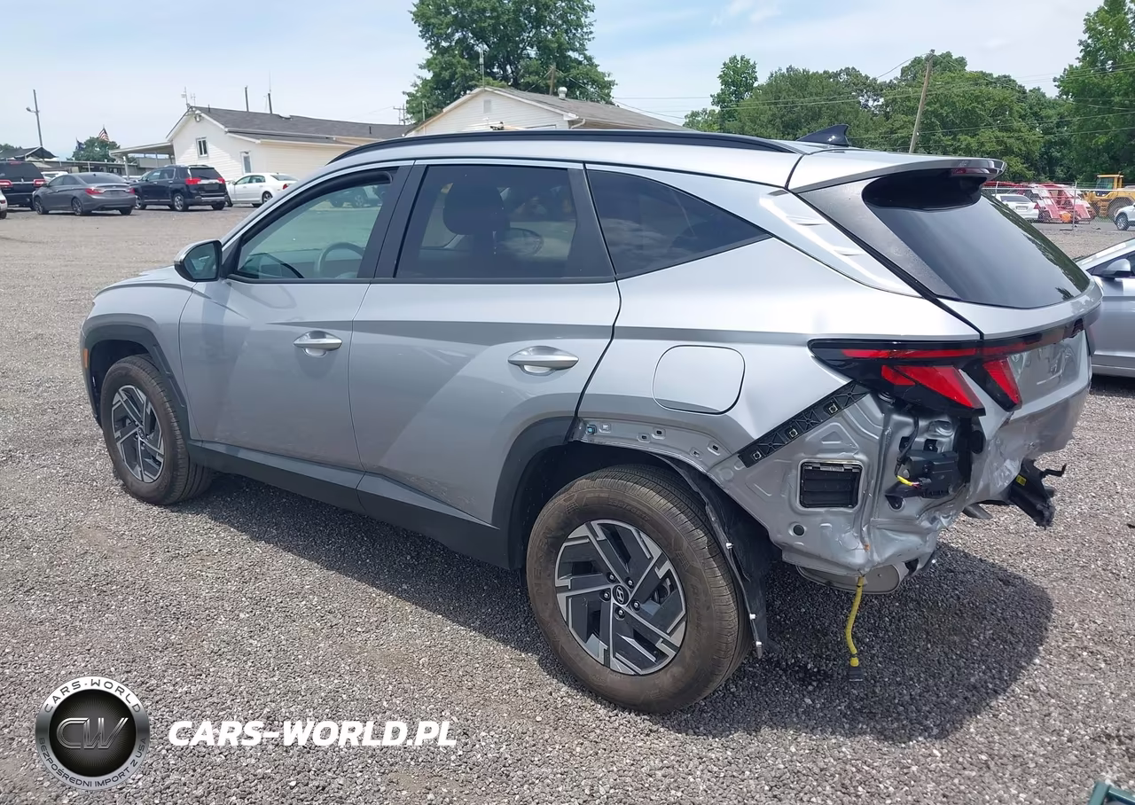 2025 Hyundai Tucson Hybrid Blue VIN:KM8JBDD17SU316317 - 3