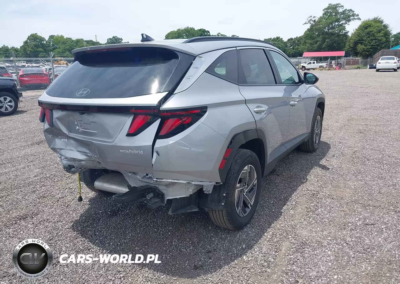 2025 Hyundai Tucson Hybrid Blue VIN:KM8JBDD17SU316317 - 4