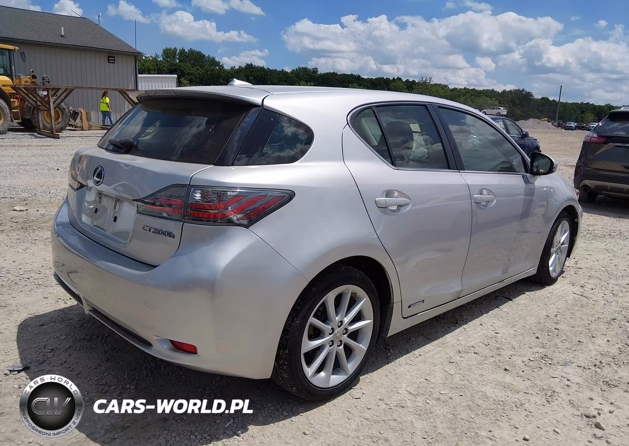 2013 Lexus Ct 200H VIN:JTHKD5BH5D2170389 - 4
