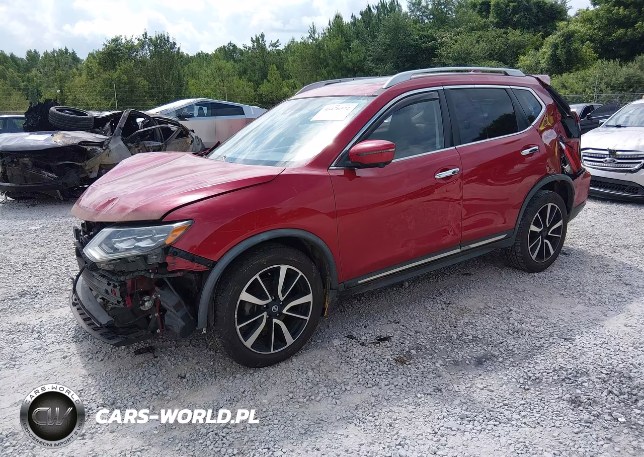 2017 Nissan Rogue Sl VIN:JN8AT2MV2HW278912 - 2