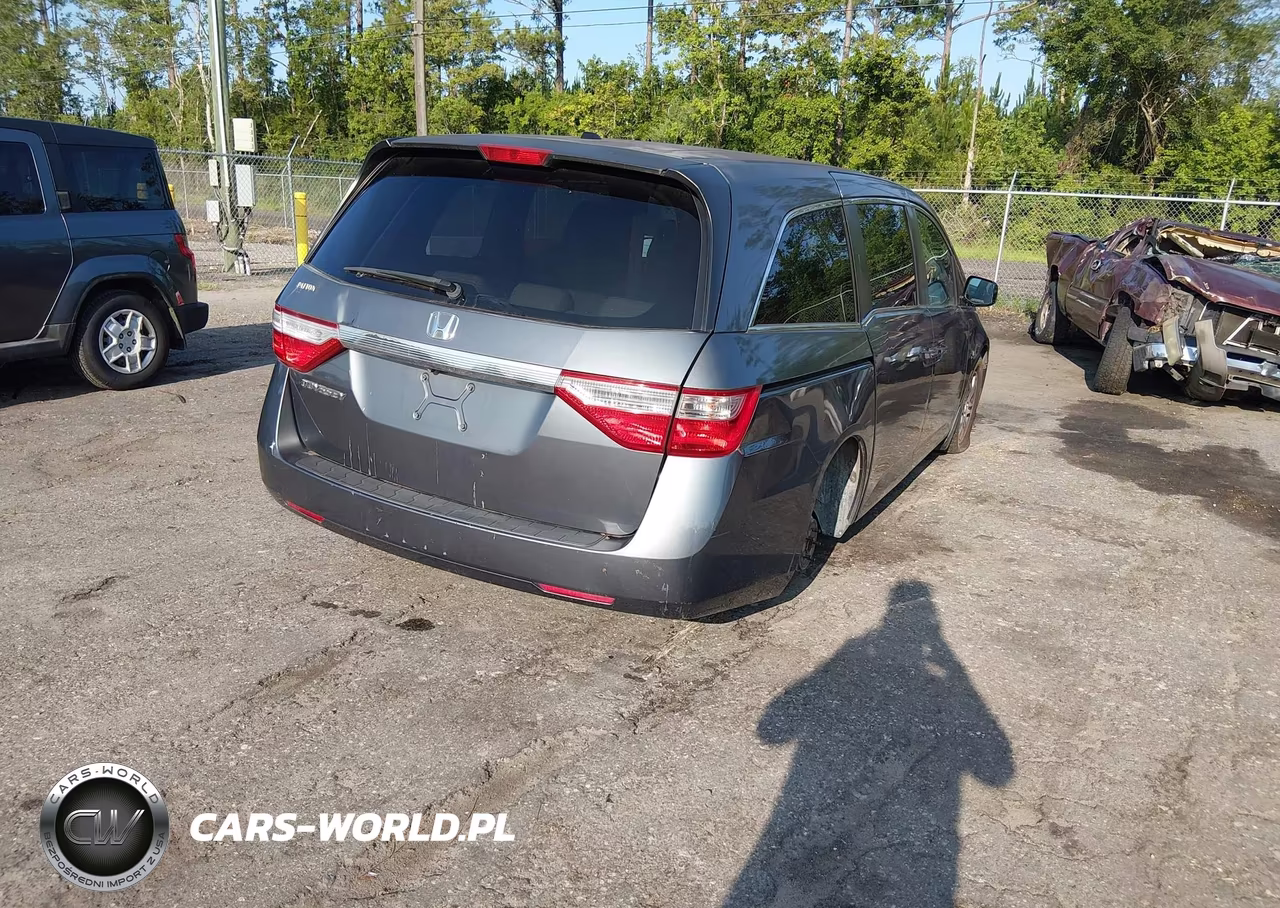 2011 Honda Odyssey Ex-L VIN:5FNRL5H68BB043493 - 4
