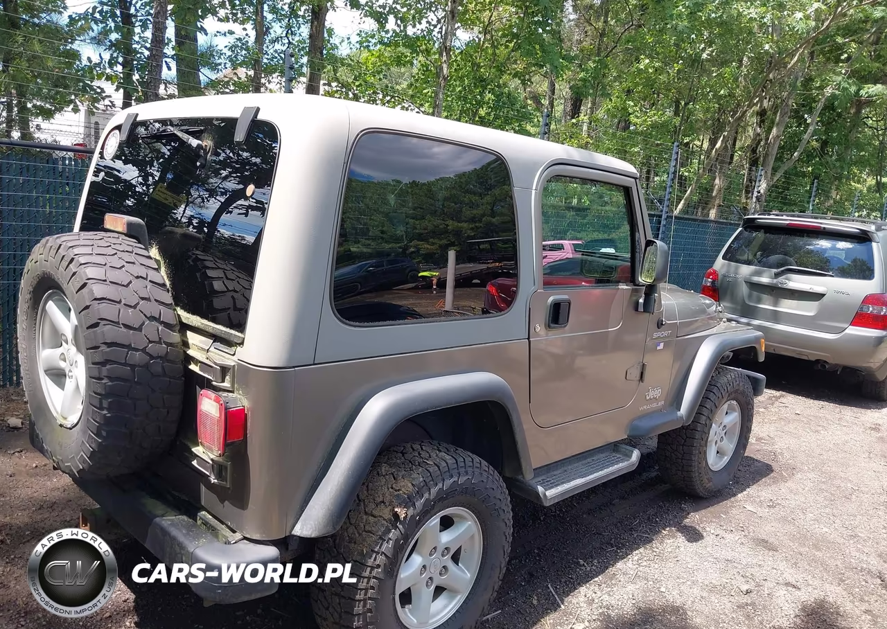 2003 Jeep Wrangler Sport VIN:1J4FA49S33P332653 - 4