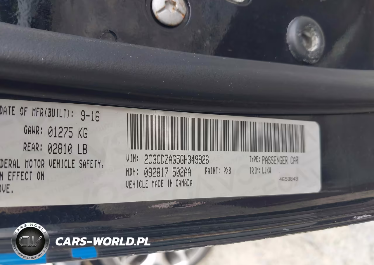 2016 Dodge Challenger Sxt Plus VIN:2C3CDZAG5GH349926 - 9