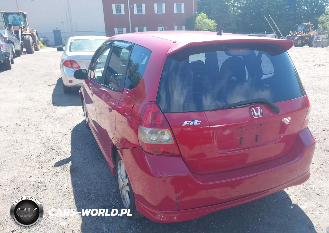 2008 Honda Fit Sport VIN:JHMGD38698S051430 - 3