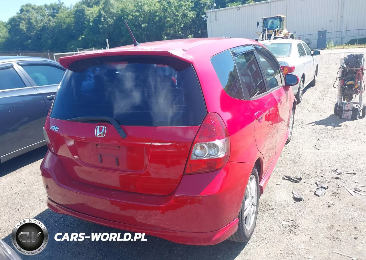 2008 Honda Fit Sport VIN:JHMGD38698S051430 - 4