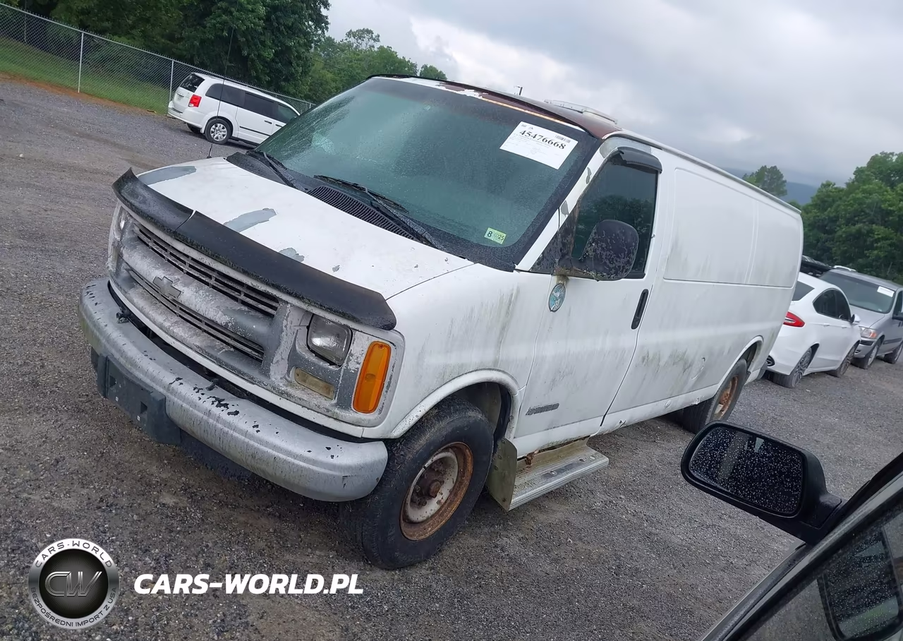 2002 Chevrolet Express Cargo Van VIN:1GCHG39R721239866 - 2