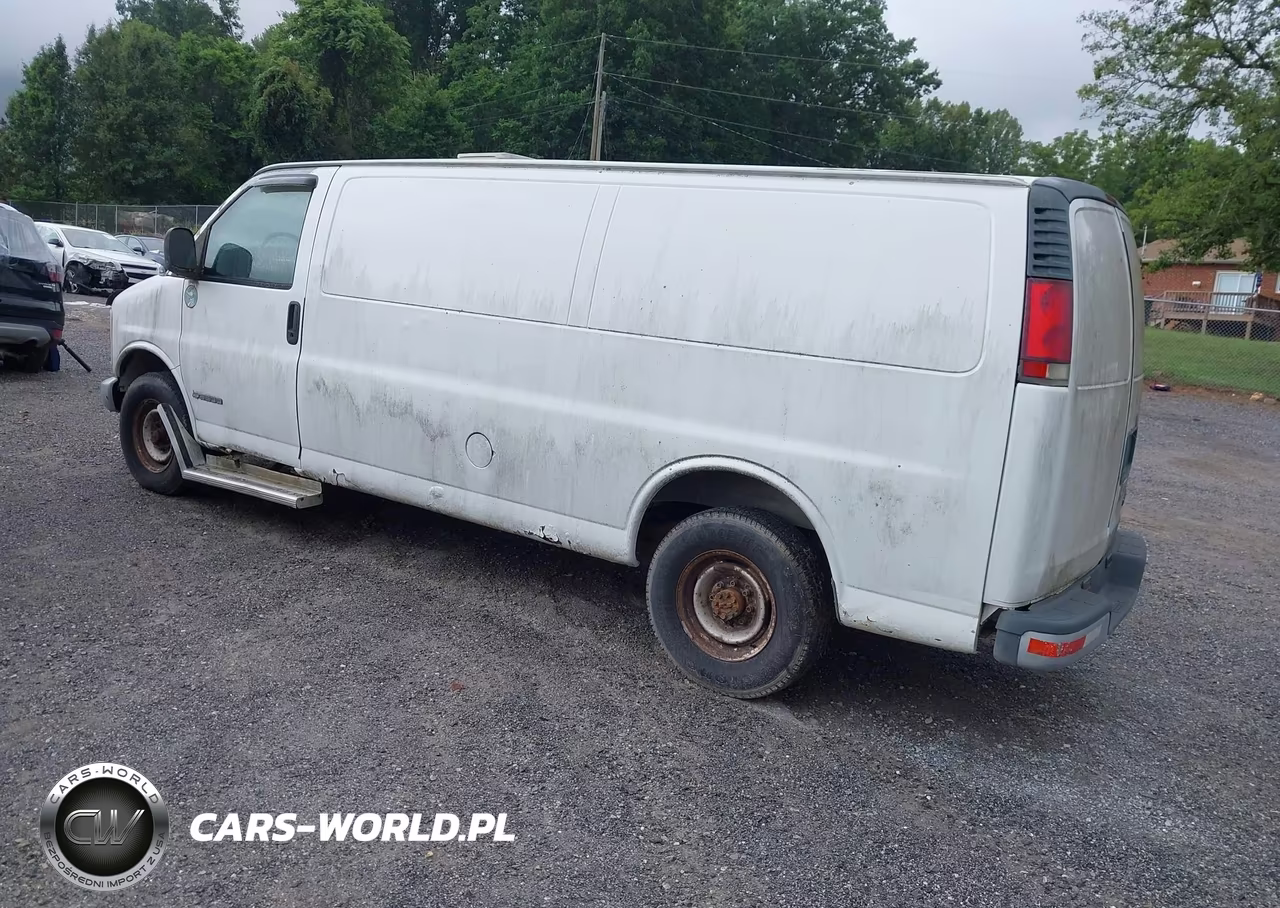 2002 Chevrolet Express Cargo Van VIN:1GCHG39R721239866 - 3