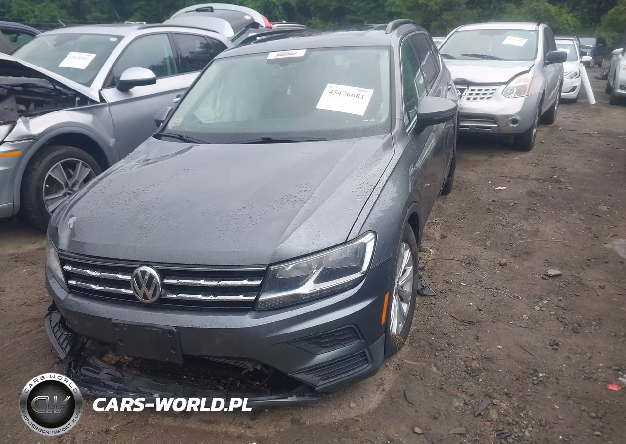 2019 Volkswagen Tiguan 2.0T Se-2.0T Sel-2.0T Sel R-Line-2.0T Sel R-Line Black VIN:3VV2B7AX5KM042902 - 2