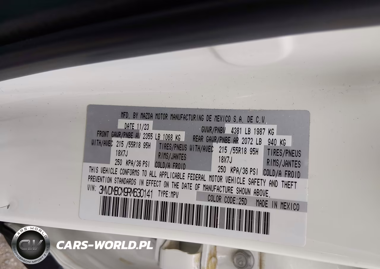 2024 Mazda Cx-30 2.5 S Preferred Package VIN:3MVDMBCM9RM630141 - 9