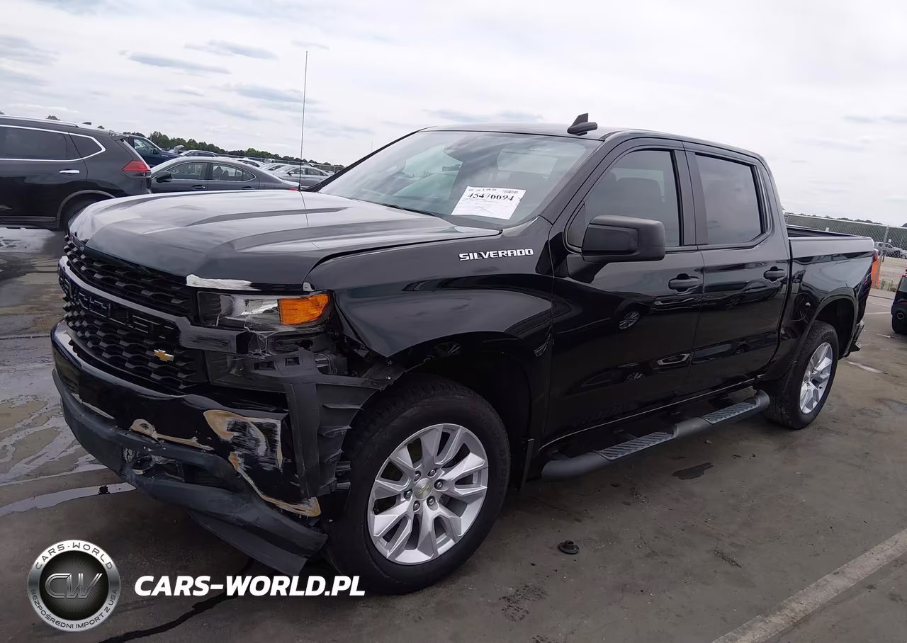 2020 Chevrolet Silverado 1500 2Wd Short Bed Custom VIN:3GCPWBEK4LG256340 - 2