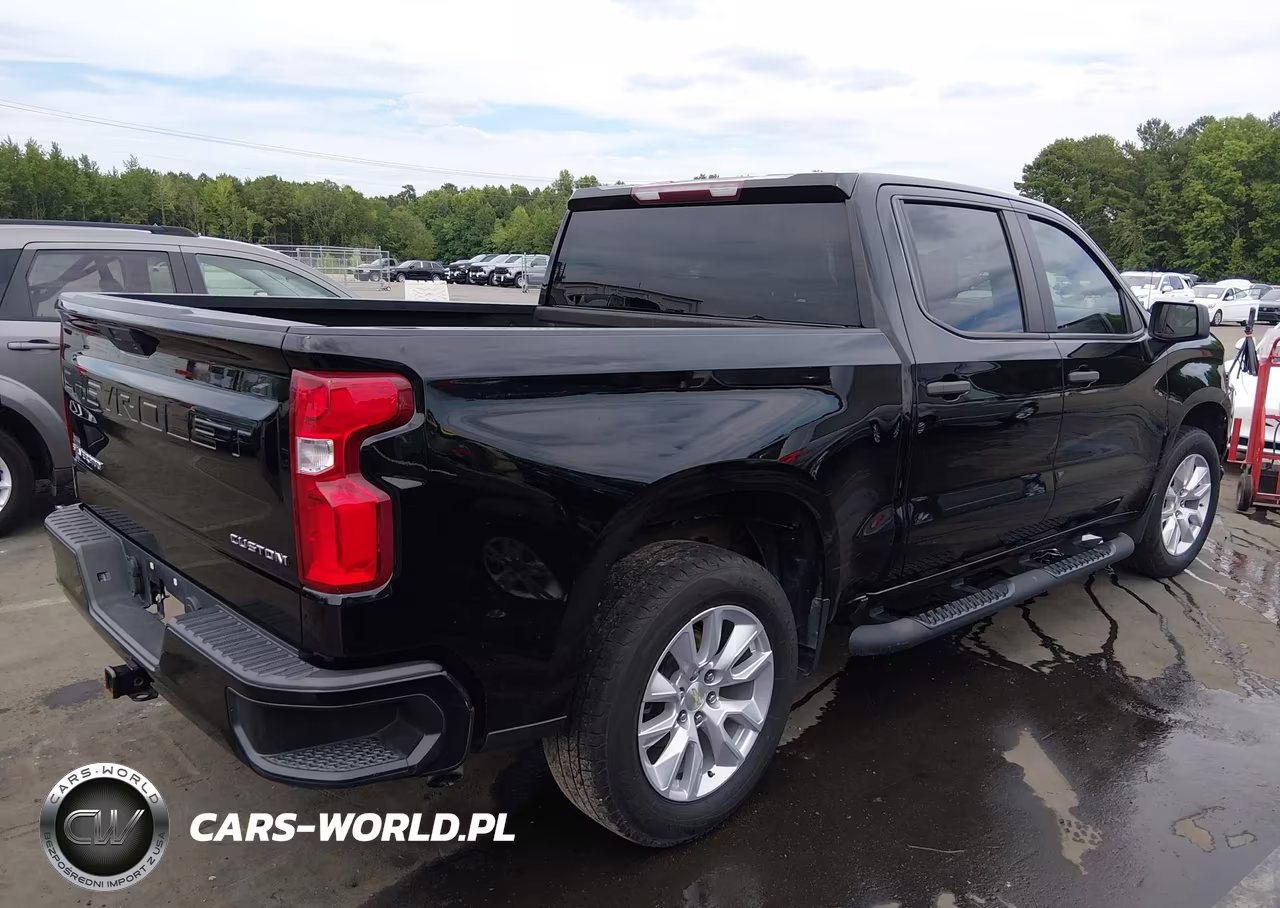 2020 Chevrolet Silverado 1500 2Wd Short Bed Custom VIN:3GCPWBEK4LG256340 - 4