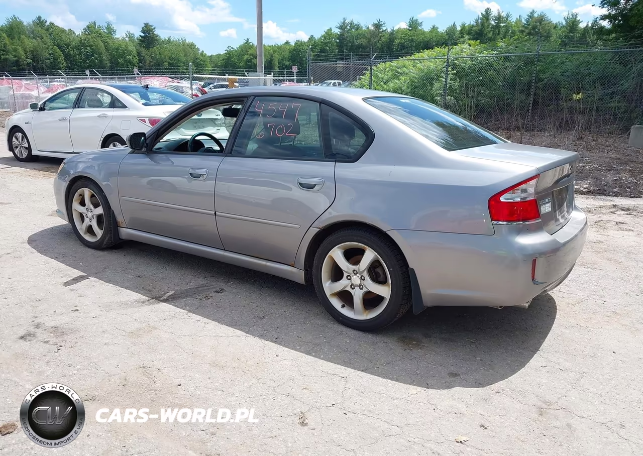 2008 Subaru Legacy (Natl) Ltd-Ltd W-Vdc VIN:4S3BL626087210296 - 3