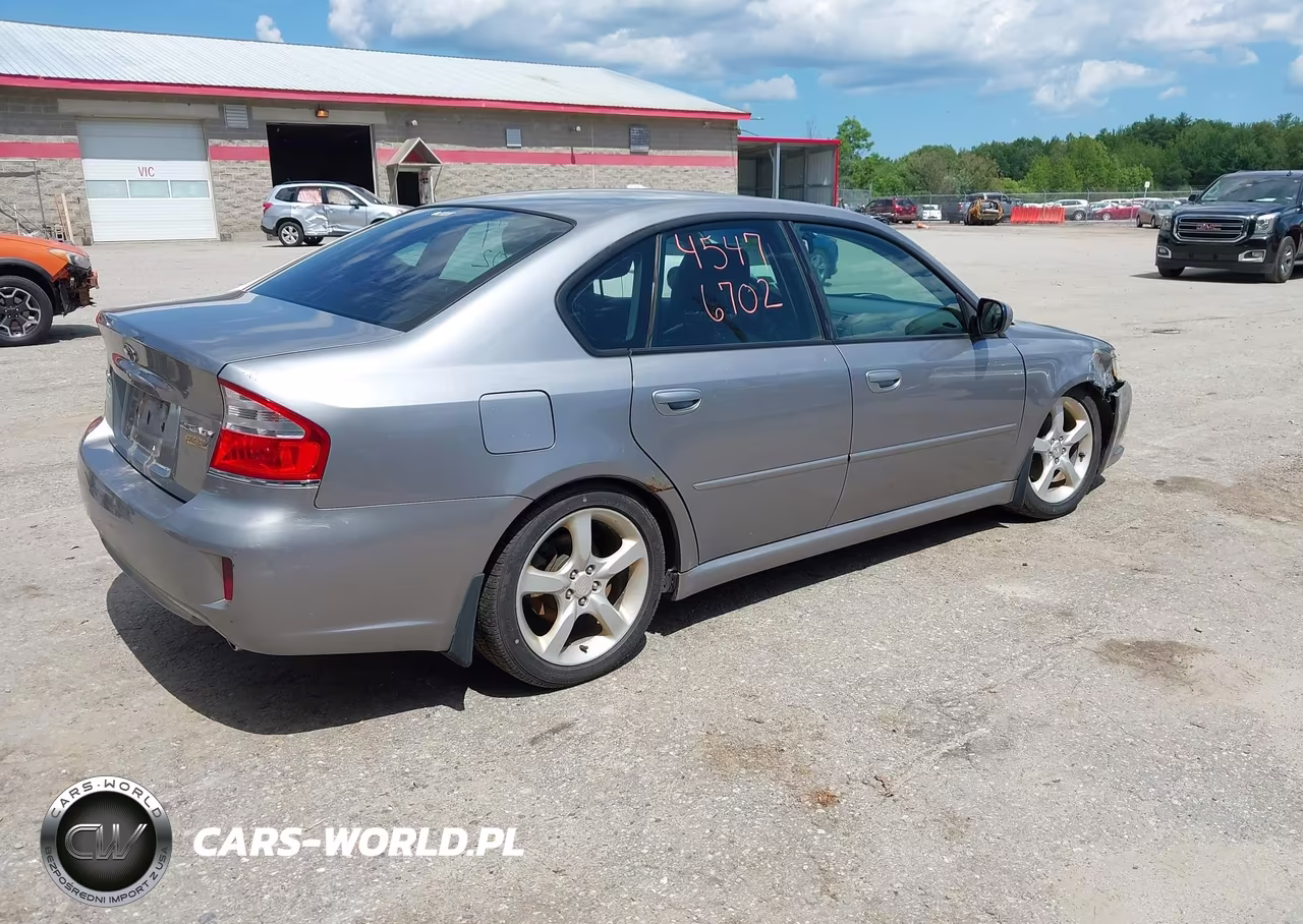 2008 Subaru Legacy (Natl) Ltd-Ltd W-Vdc VIN:4S3BL626087210296 - 4