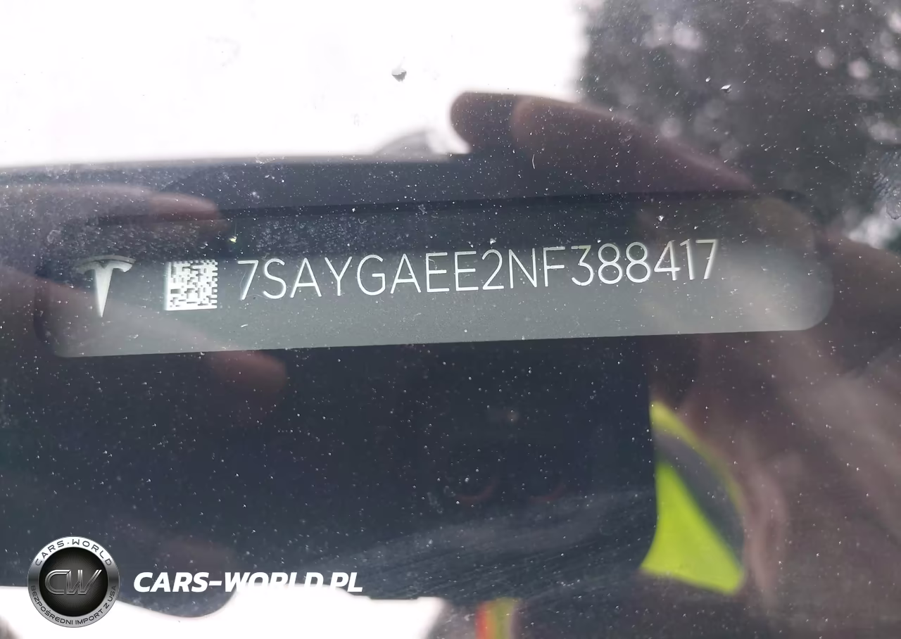 2022 Tesla Model Y Long Range Dual Motor All-Wheel Drive VIN:7SAYGAEE2NF388417 - 20