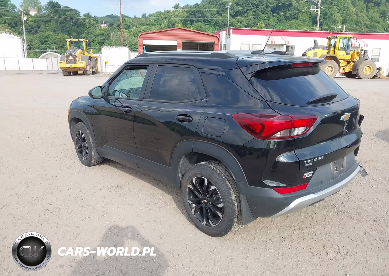 2021 Chevrolet Trailblazer Awd Lt VIN:KL79MRSL2MB100552 - 3