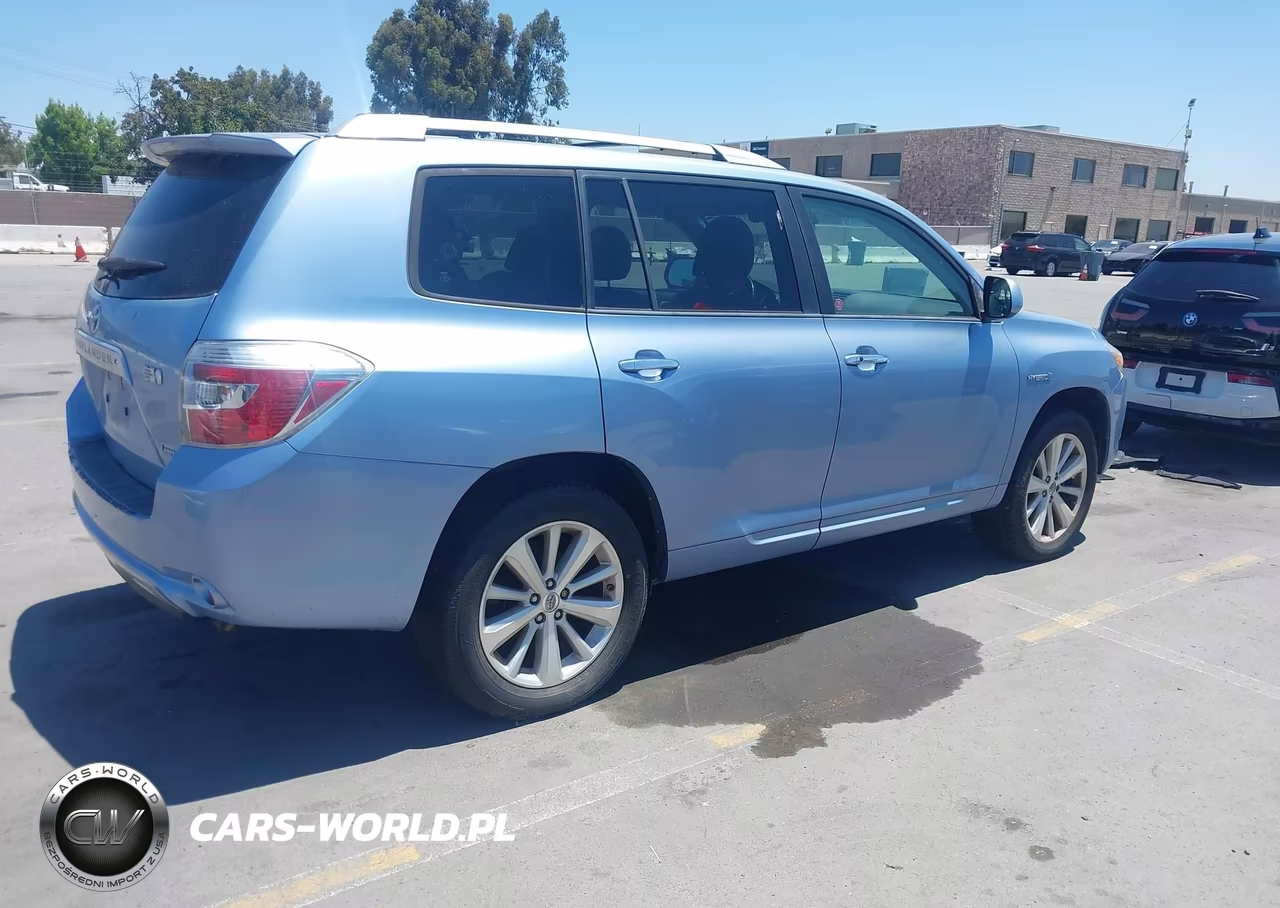 2008 Toyota Highlander Hybrid Limited VIN:JTEEW44A282000222 - 4
