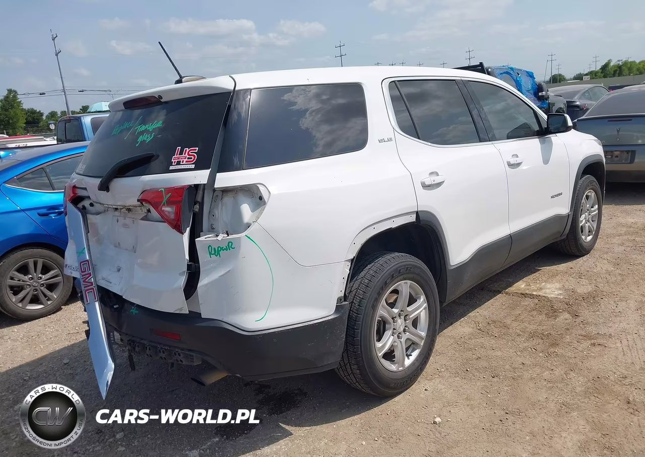 2018 GMC Acadia Sle-1 VIN:1GKKNKLA5JZ212730 - 4