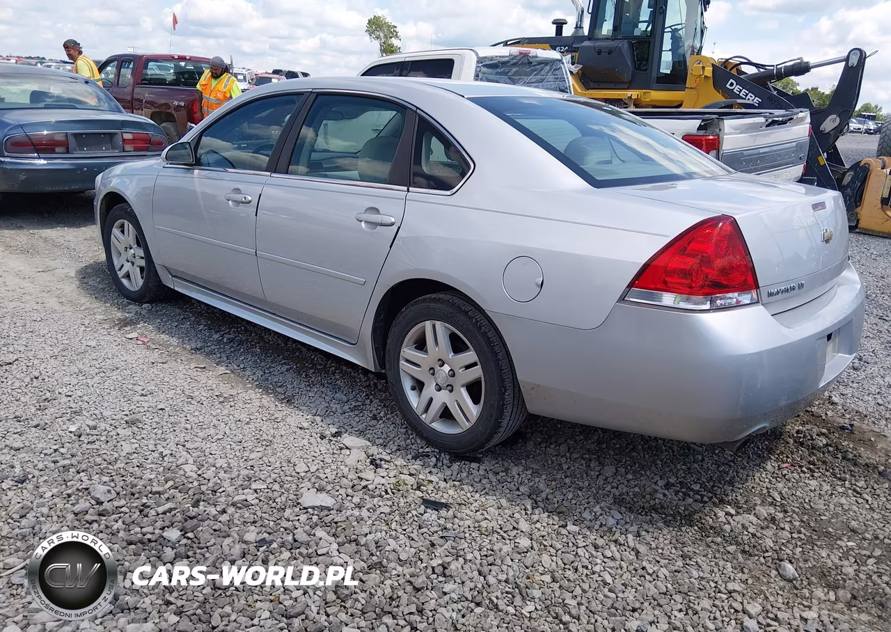 2012 Chevrolet Impala Lt VIN:2G1WG5E38C1238492 - 3