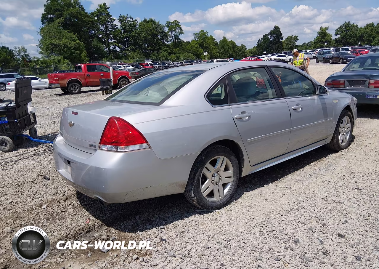 2012 Chevrolet Impala Lt VIN:2G1WG5E38C1238492 - 4