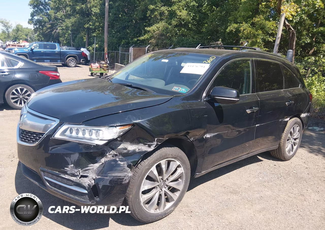 2014 Acura Mdx Technology Package VIN:5FRYD4H4XEB046173 - 2