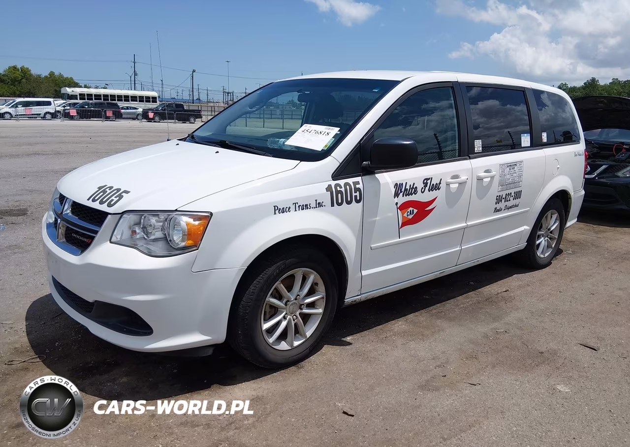 2017 Dodge Grand Caravan Se VIN:2C4RDGBG7HR607190 - 2