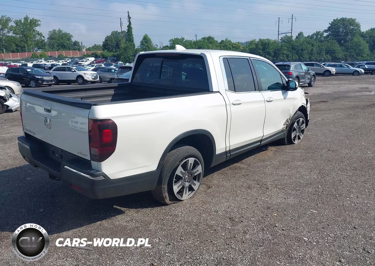 2019 Honda Ridgeline Rtl VIN:5FPYK3F58KB016234 - 4