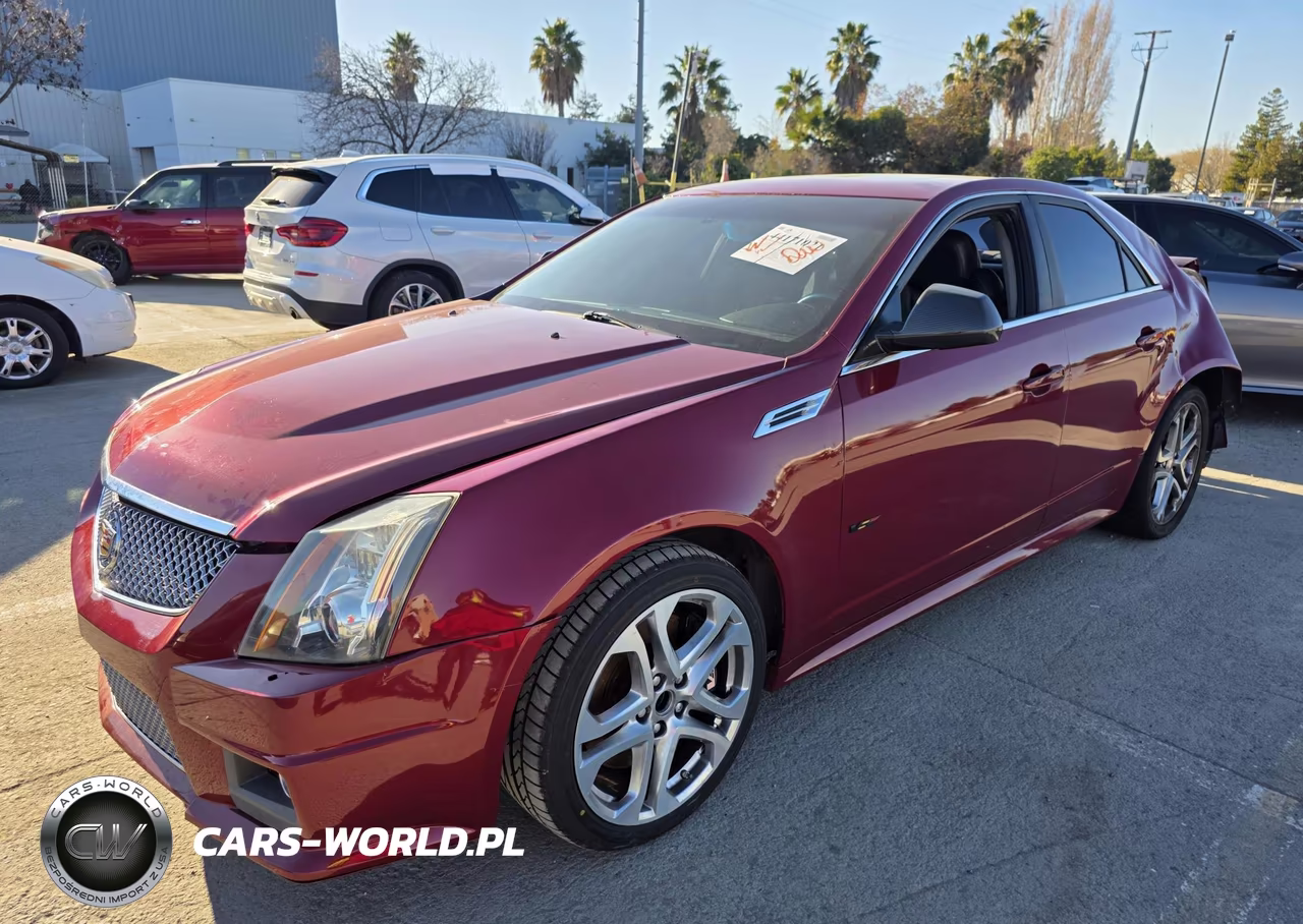 2009 Cadillac Cts-V VIN:1G6DN57P390146427 - 2