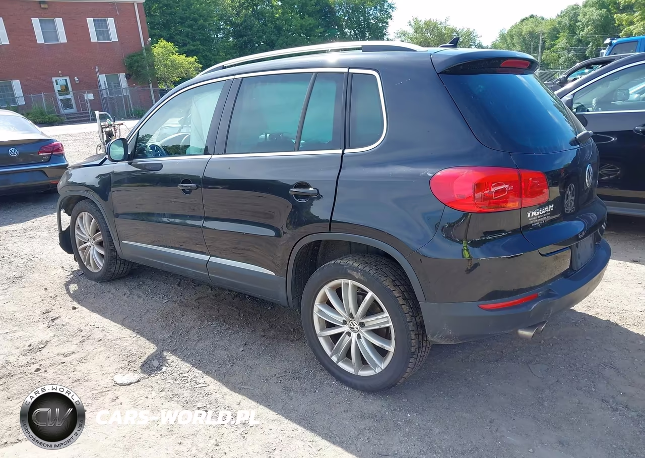 2014 Volkswagen Tiguan Se VIN:WVGBV3AXXEW535571 - 3
