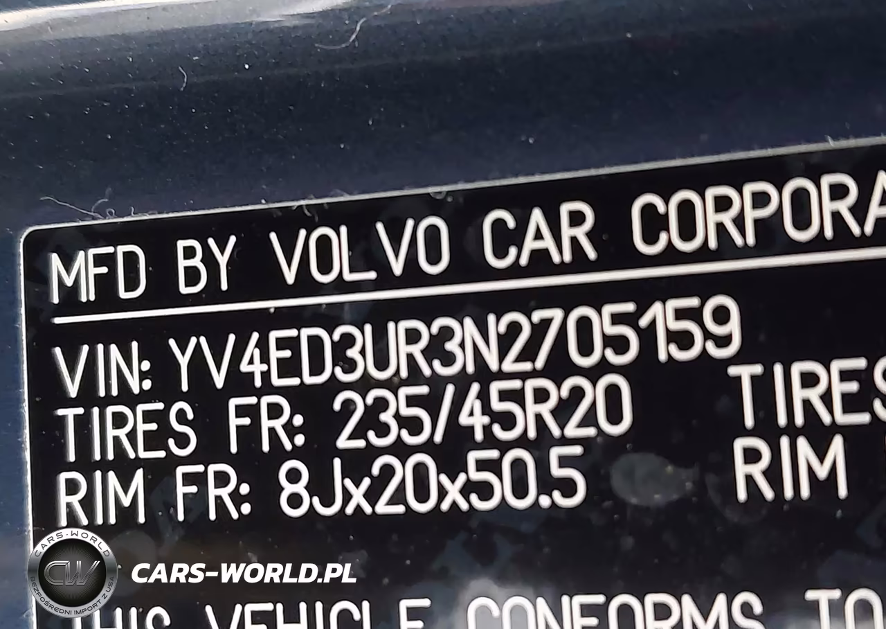 2022 Volvo Xc40 Recharge Pure Electric P8 Twin Plus VIN:YV4ED3UR3N2705159 - 9