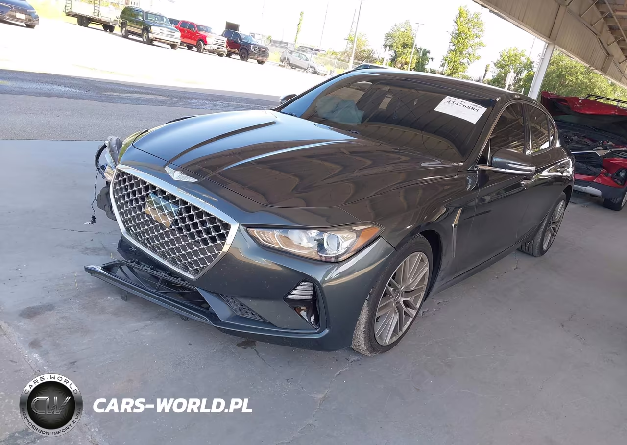 2020 Genesis G70 2.0T Rwd VIN:KMTG64LA4LU048737 - 2