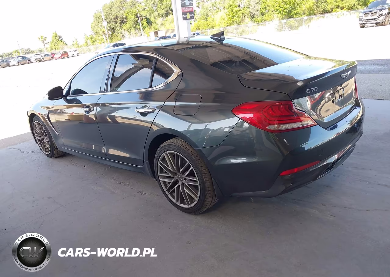 2020 Genesis G70 2.0T Rwd VIN:KMTG64LA4LU048737 - 3