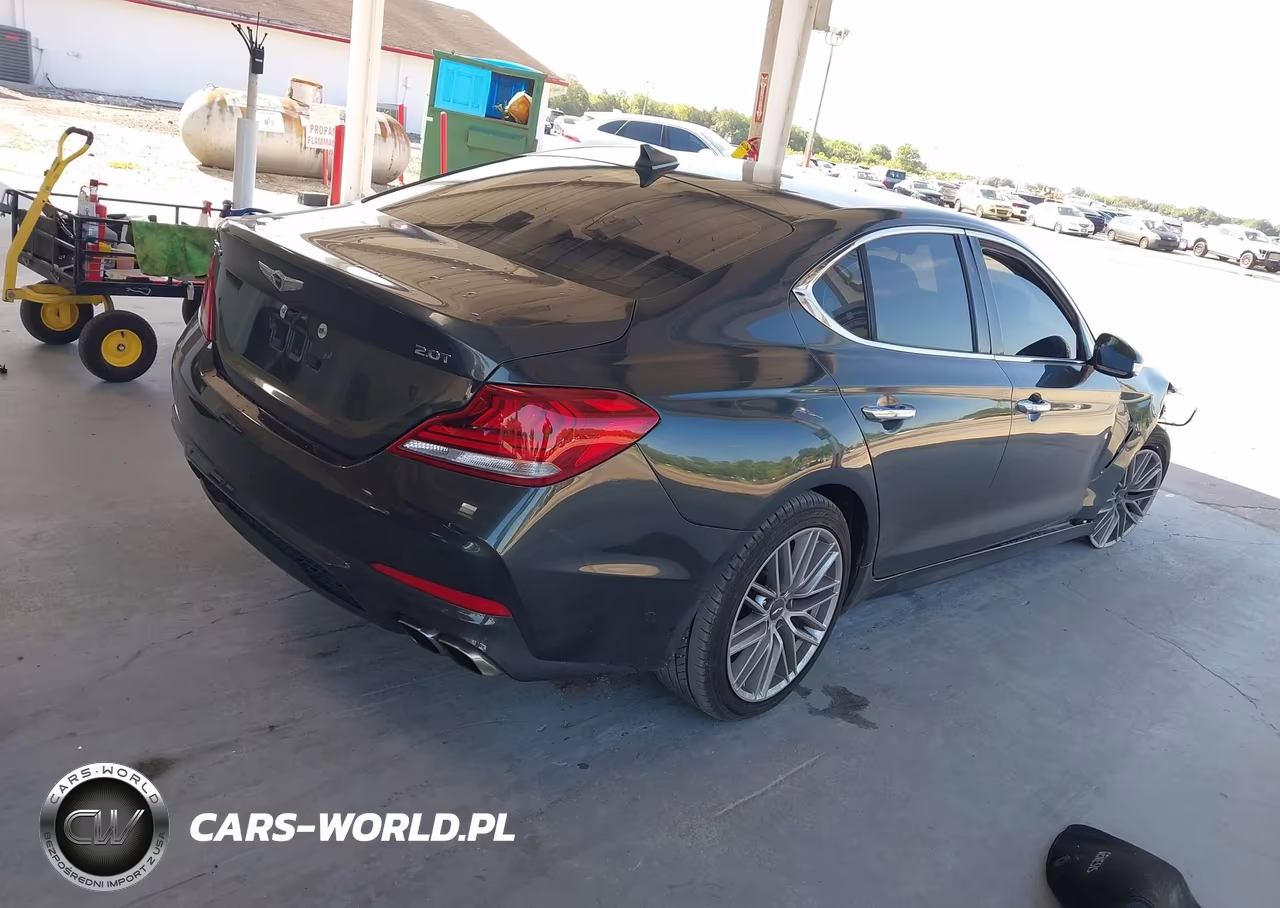 2020 Genesis G70 2.0T Rwd VIN:KMTG64LA4LU048737 - 4