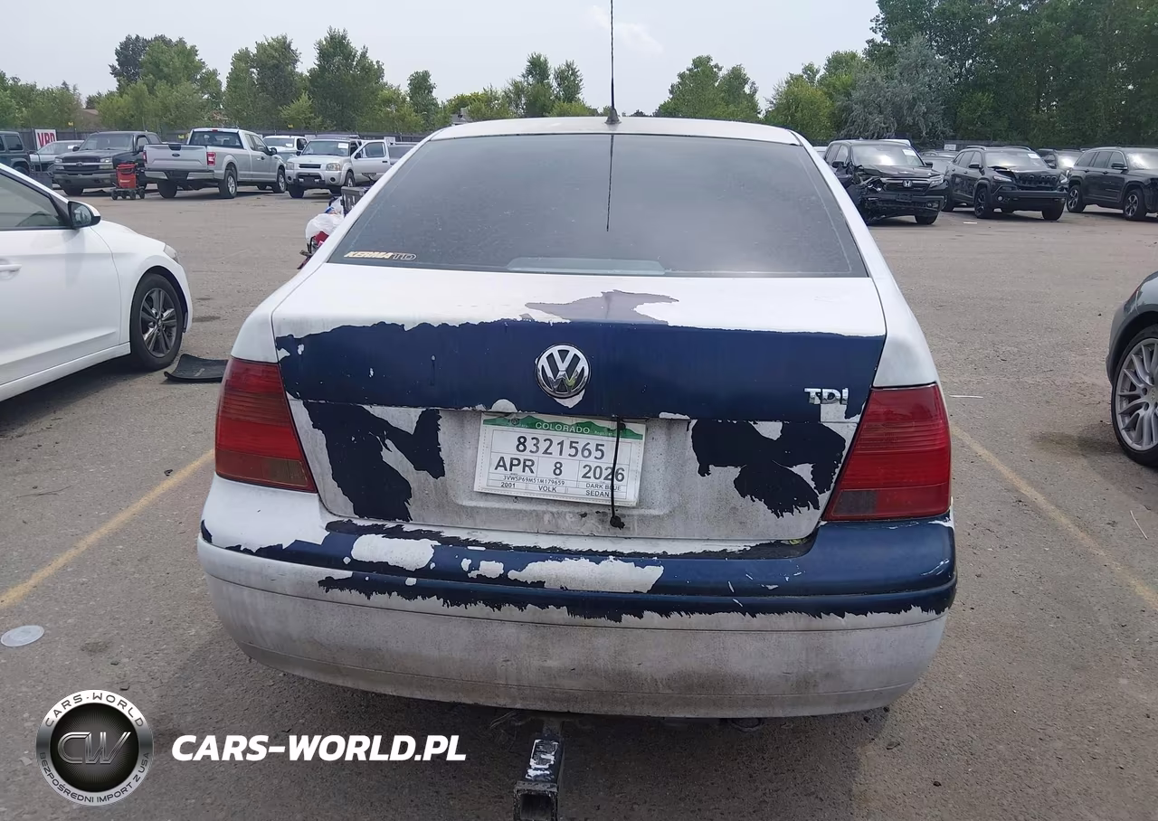 2001 Volkswagen Jetta Gls Tdi VIN:3VWSP69M51M179659 - 17