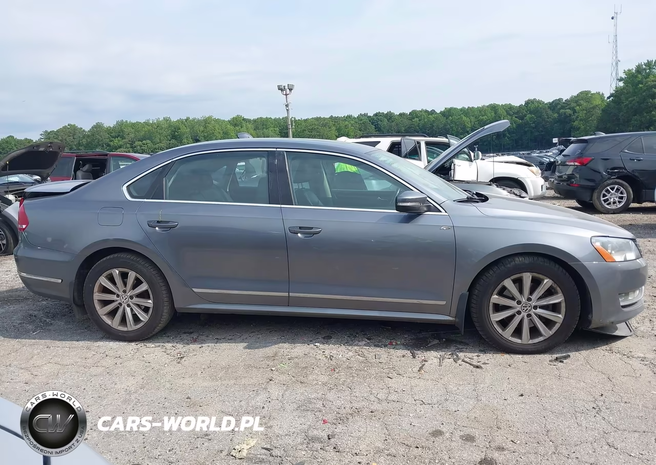 2013 Volkswagen Passat 2.5L Sel Premium VIN:1VWCP7A32DC027678 - 13