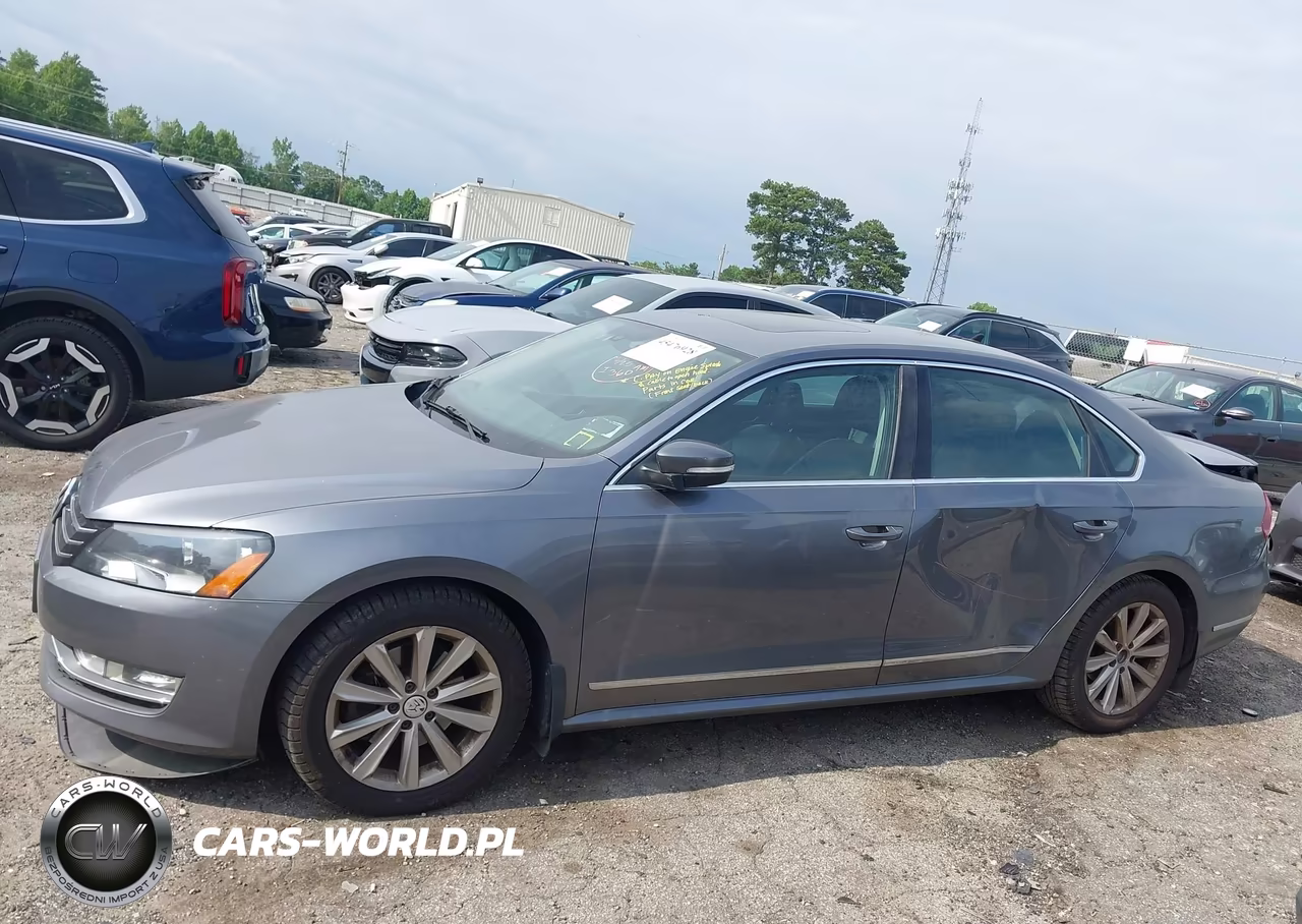 2013 Volkswagen Passat 2.5L Sel Premium VIN:1VWCP7A32DC027678 - 14