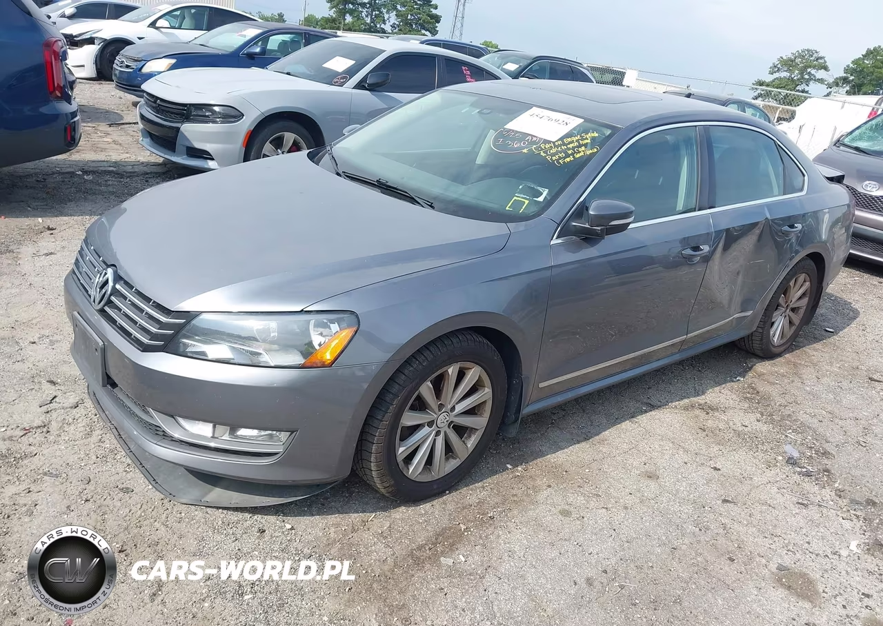 2013 Volkswagen Passat 2.5L Sel Premium VIN:1VWCP7A32DC027678 - 2