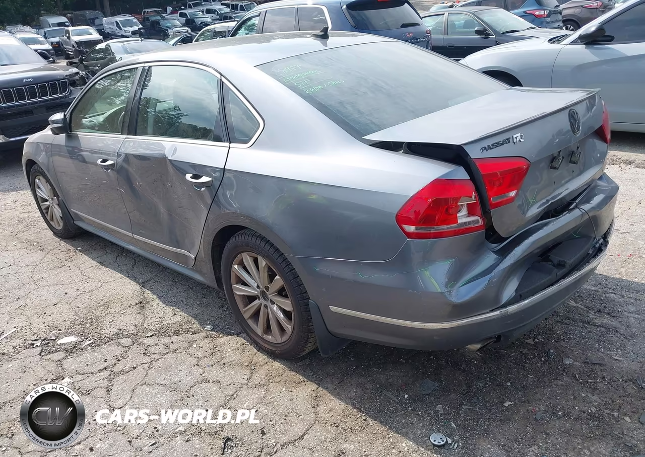 2013 Volkswagen Passat 2.5L Sel Premium VIN:1VWCP7A32DC027678 - 3