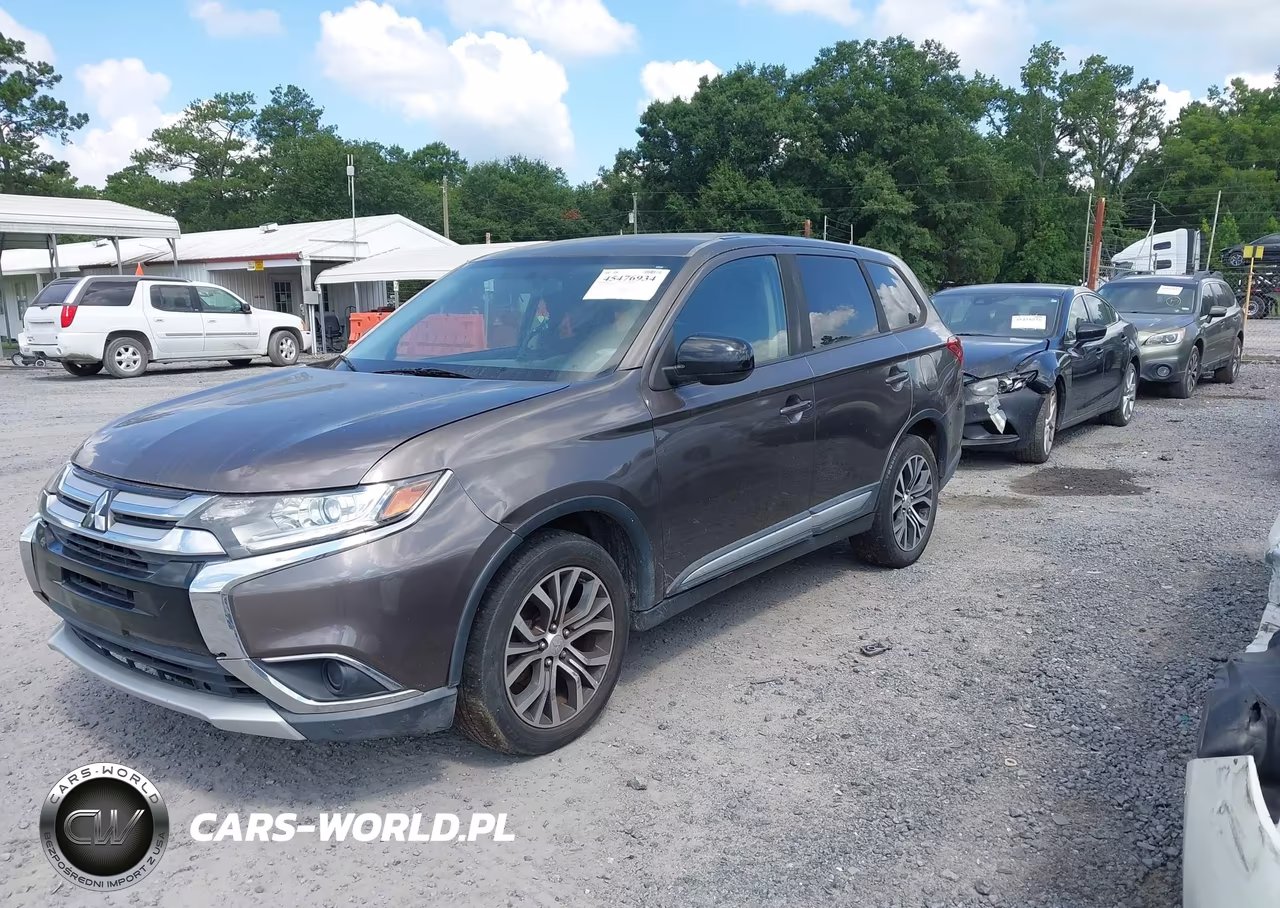 2017 Mitsubishi Outlander Es VIN:JA4AD2A38HZ036209 - 2