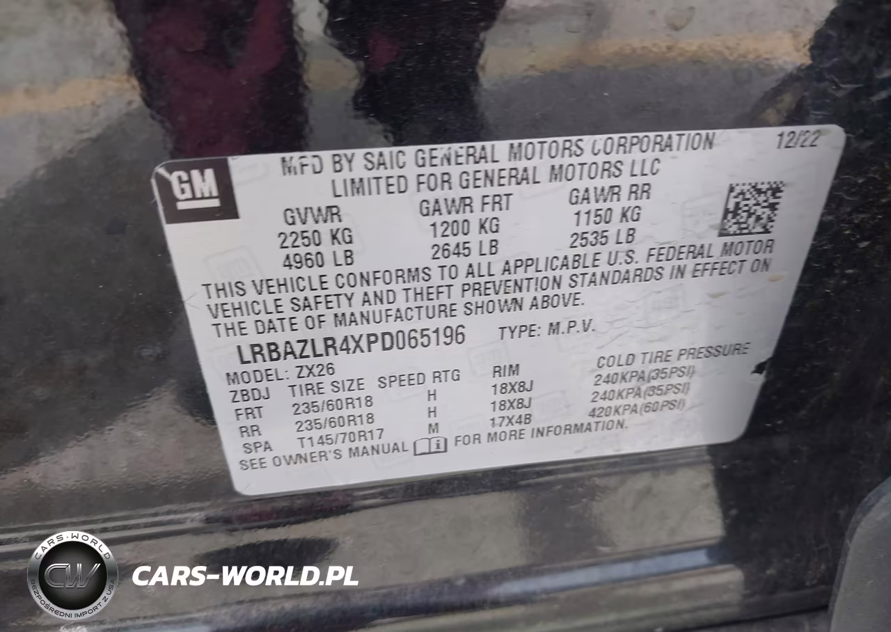 2023 Buick Envision Preferred Fwd VIN:LRBAZLR4XPD065196 - 9