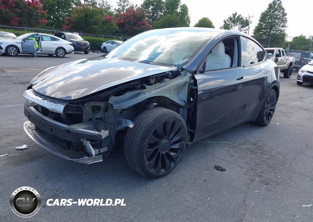 2020 Tesla Model Y Long Range Dual Motor All-Wheel Drive-Performance Dual Motor All-Wheel Drive VIN:5YJYGDEF6LF052256 - 2