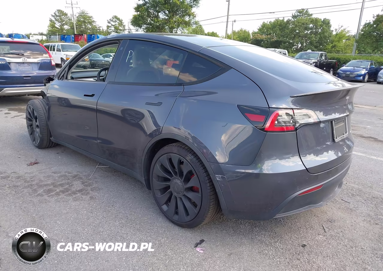 2020 Tesla Model Y Long Range Dual Motor All-Wheel Drive-Performance Dual Motor All-Wheel Drive VIN:5YJYGDEF6LF052256 - 3