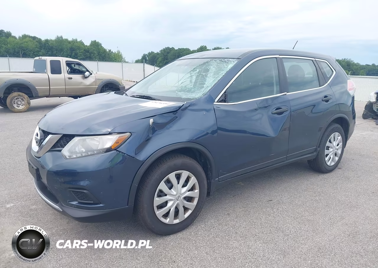 2016 Nissan Rogue S VIN:KNMAT2MVXGP617341 - 2
