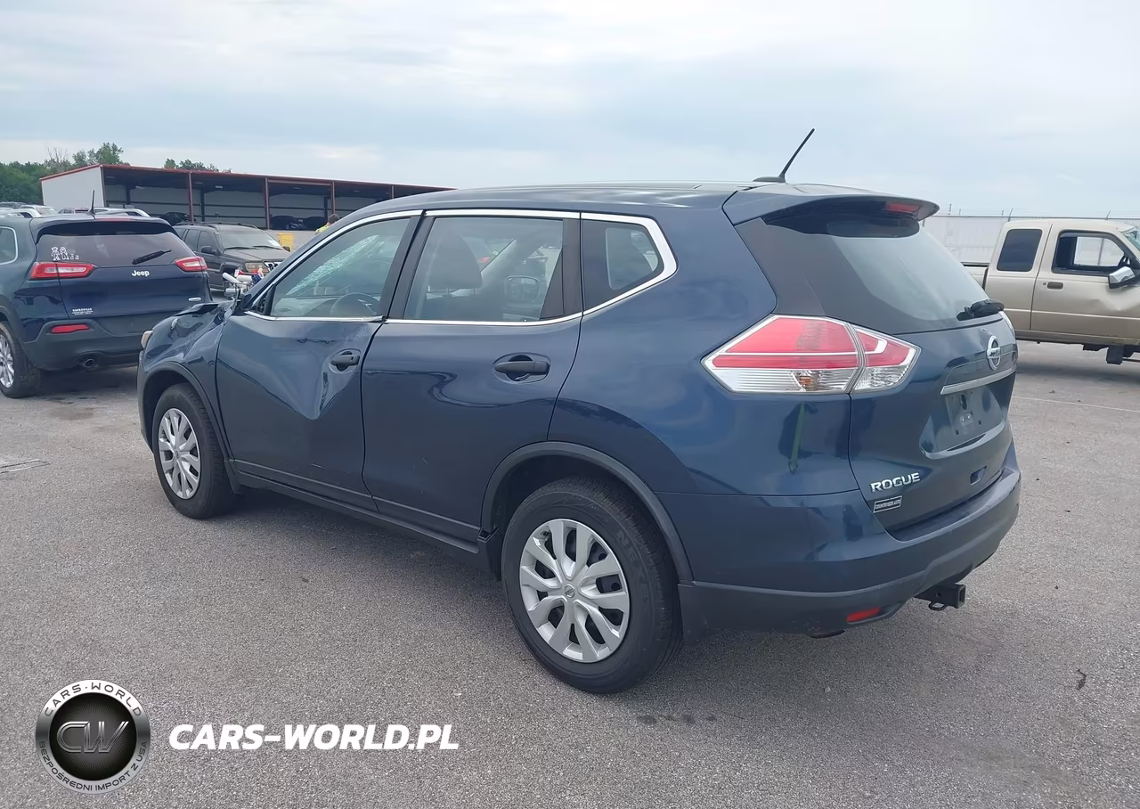 2016 Nissan Rogue S VIN:KNMAT2MVXGP617341 - 3