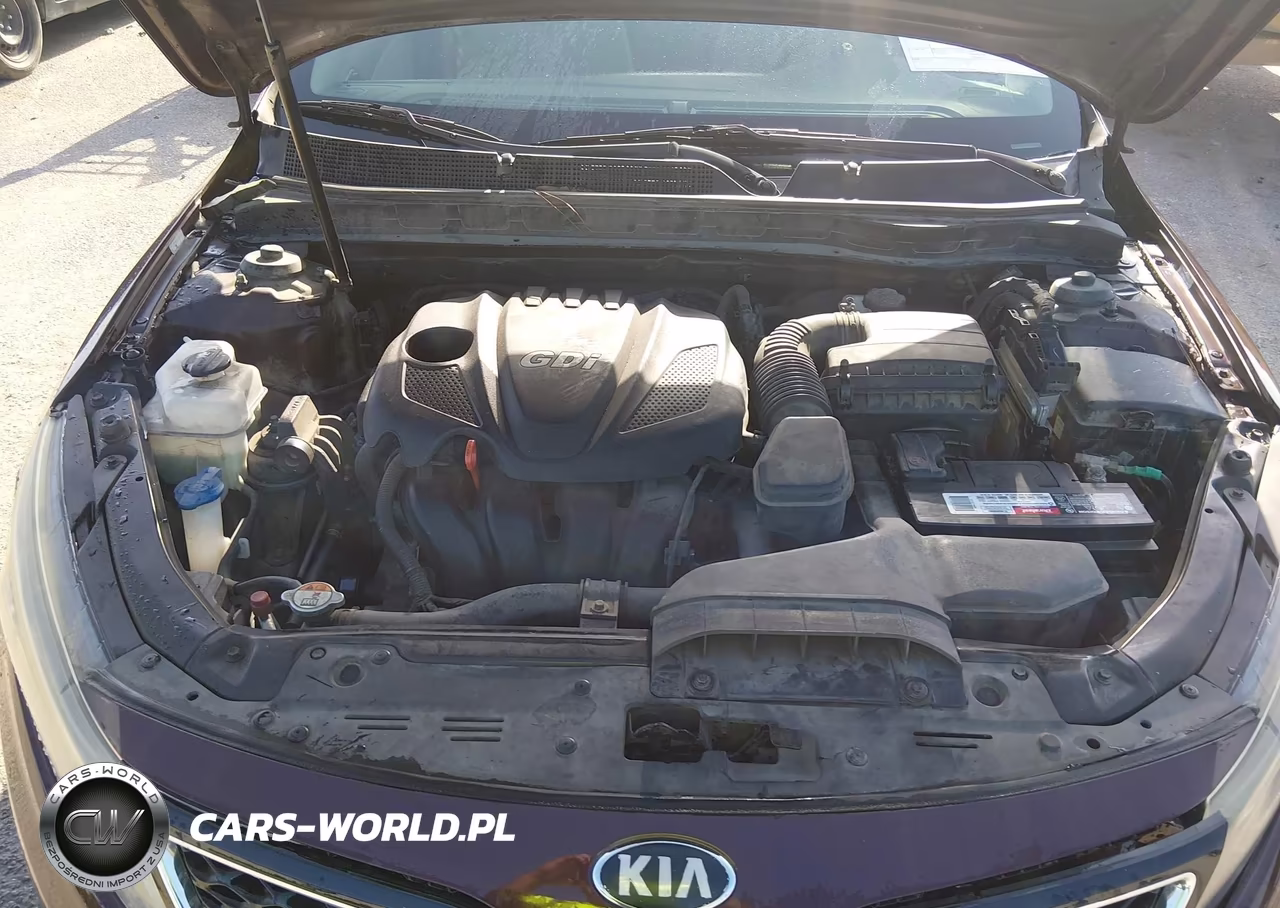 2014 Kia Optima Lx VIN:5XXGM4A70EG280630 - 10