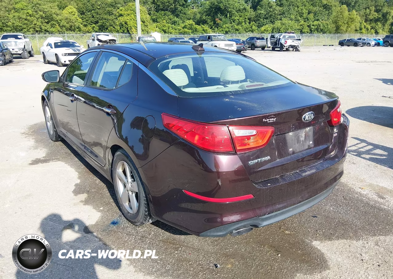 2014 Kia Optima Lx VIN:5XXGM4A70EG280630 - 3