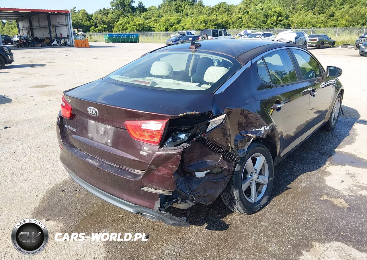 2014 Kia Optima Lx VIN:5XXGM4A70EG280630 - 4