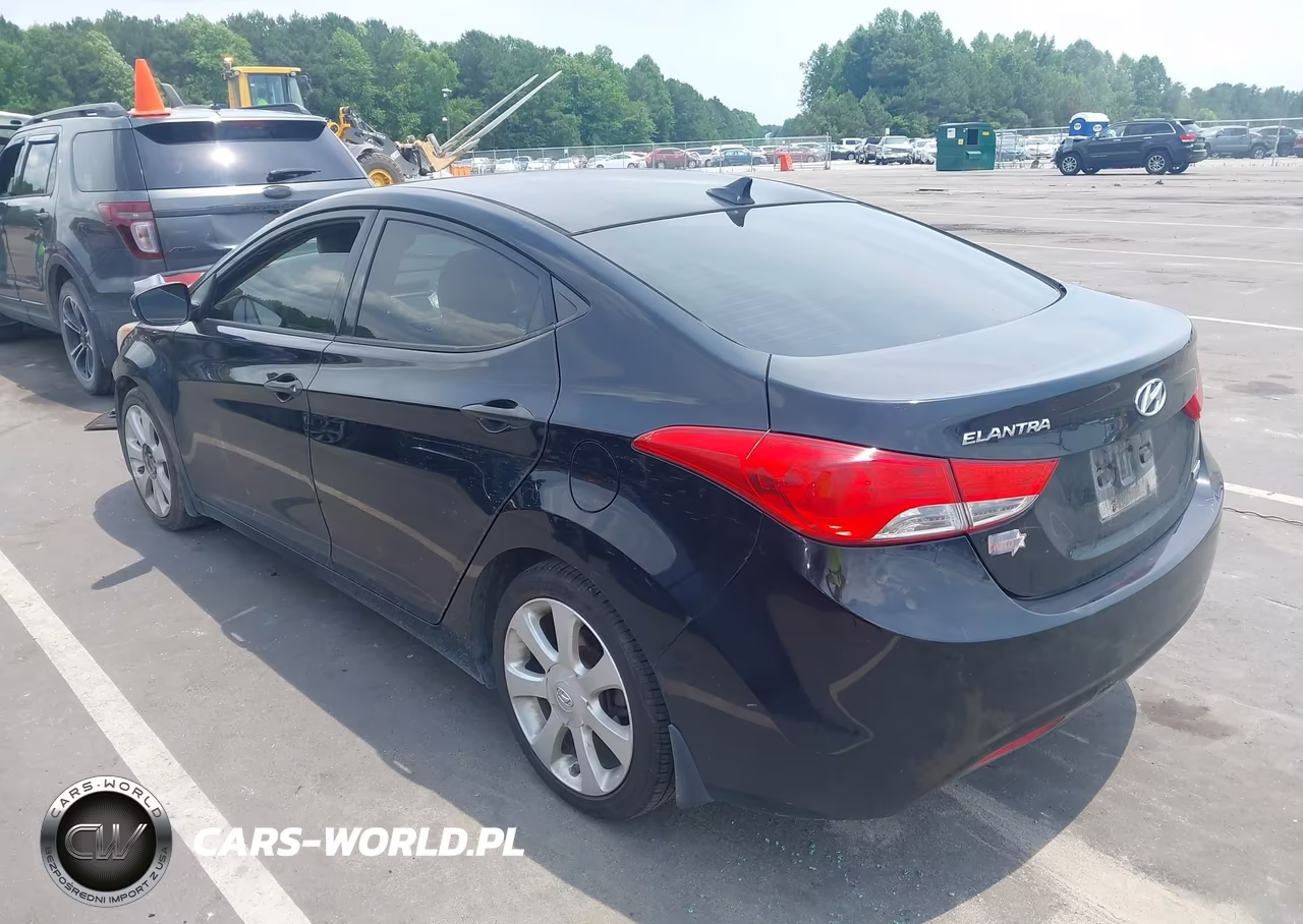 2013 Hyundai Elantra Limited VIN:5NPDH4AE3DH239031 - 3